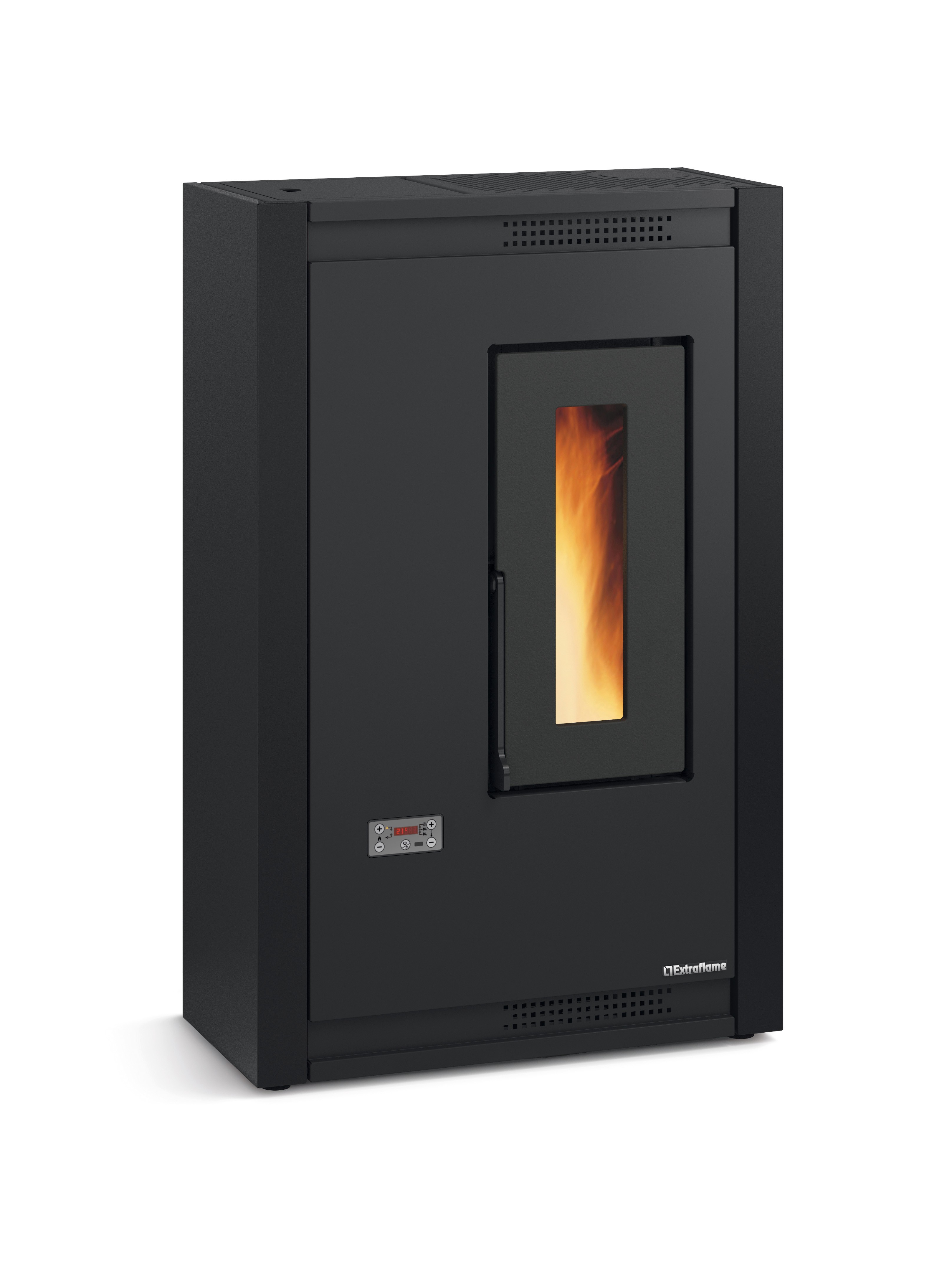 Poêle à granules extra plat - EXTRAFLAME Luisella 5.0 5.1 kW