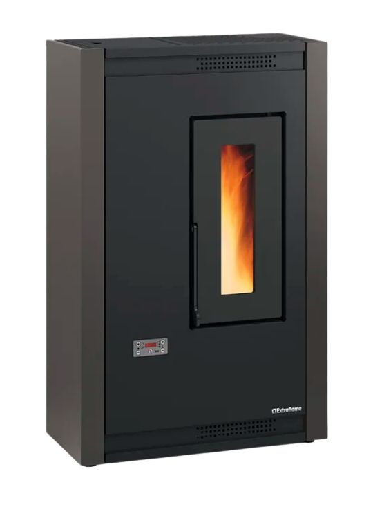 Poêle à granules extra plat - EXTRAFLAME Luisella 5.0 5.1 kW