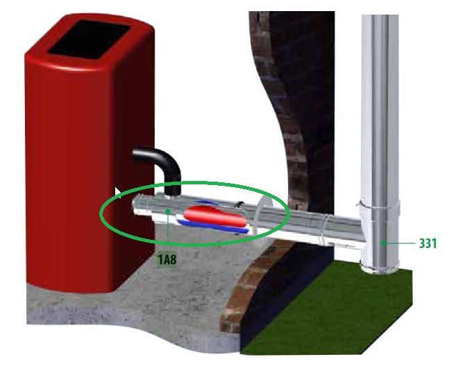 Raccord ajustable bi-flux de 425 à 525 mm - DW 316L/304