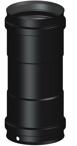 Raccord femelle-Femelle Ø80mm - DEKO PELLETS CLASSIQUE