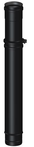 Conduit ajustable 530 à 870mm Ø100mm - DEKO PELLETS CLASSIQUE