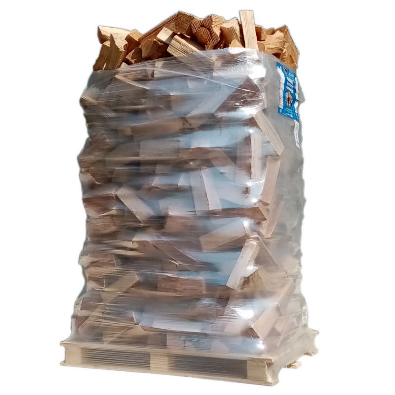 Bois de chauffage - 25 cm - ballot sur palette - 2 m3 - Extra Sec