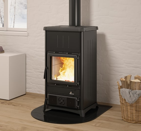 Poêle à bois raccordable - LA NORDICA Concita.16 Steel 11.8 kW