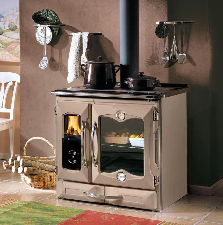 Cuisinière à bois en fonte - LA NORDICA Suprema.16 9 kW