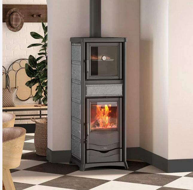 Thermo poêle à bois avec four - LA NORDICA TermoRossella Plus Forno DSA.16 11.1 kW