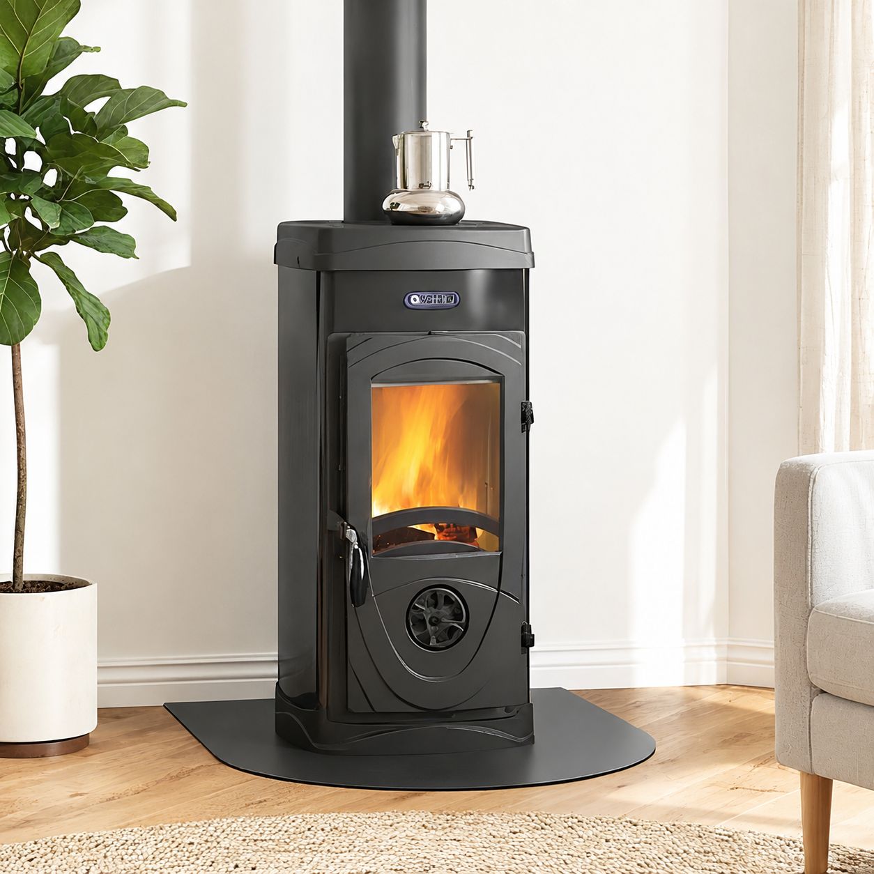 Poêle à bois - LA NORDICA Super Junior Lean 5.7 kW