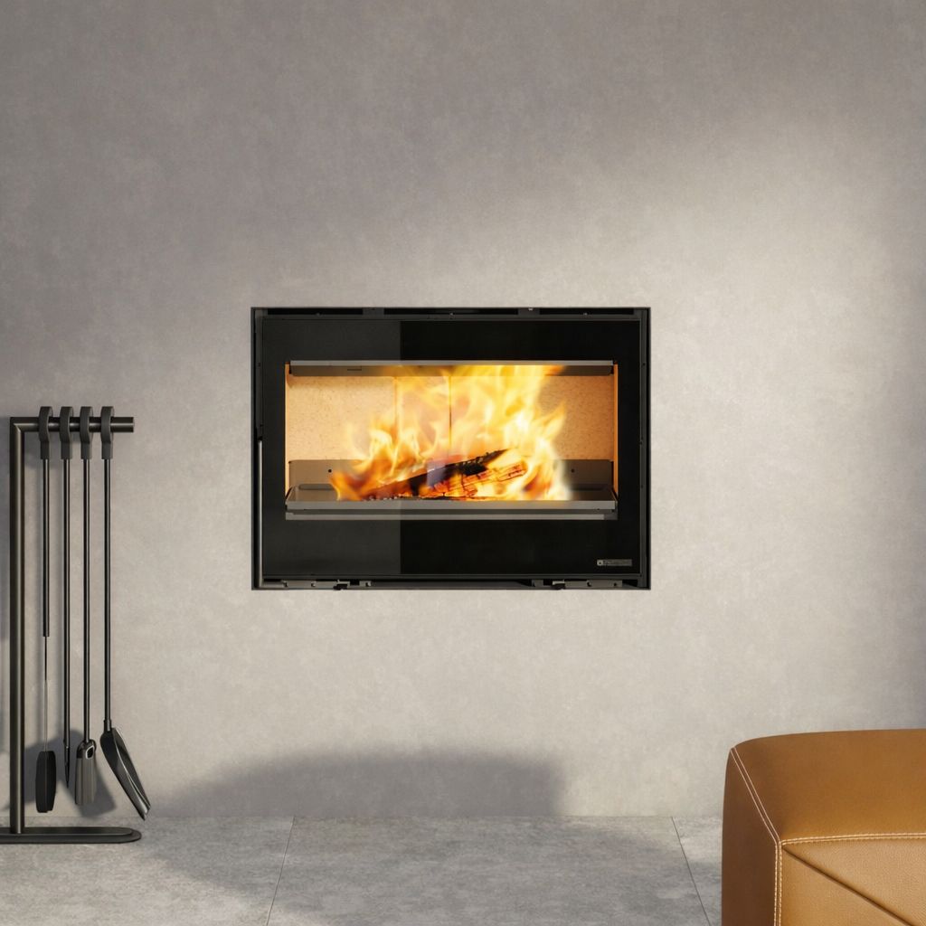 Insert à bois ventilé - LA NORDICA Inserto 80 Lean 9.5 kW