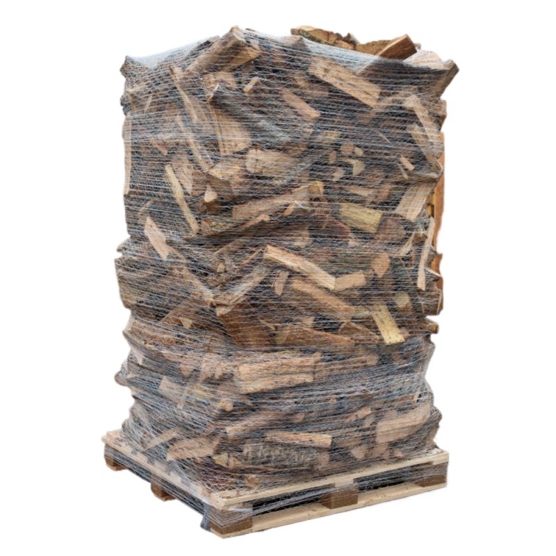 Bois de chauffage - 33 cm - ballot sur palette - 2 stères