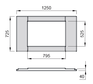 Kit Corniche Crystal 80 - LA NORDICA