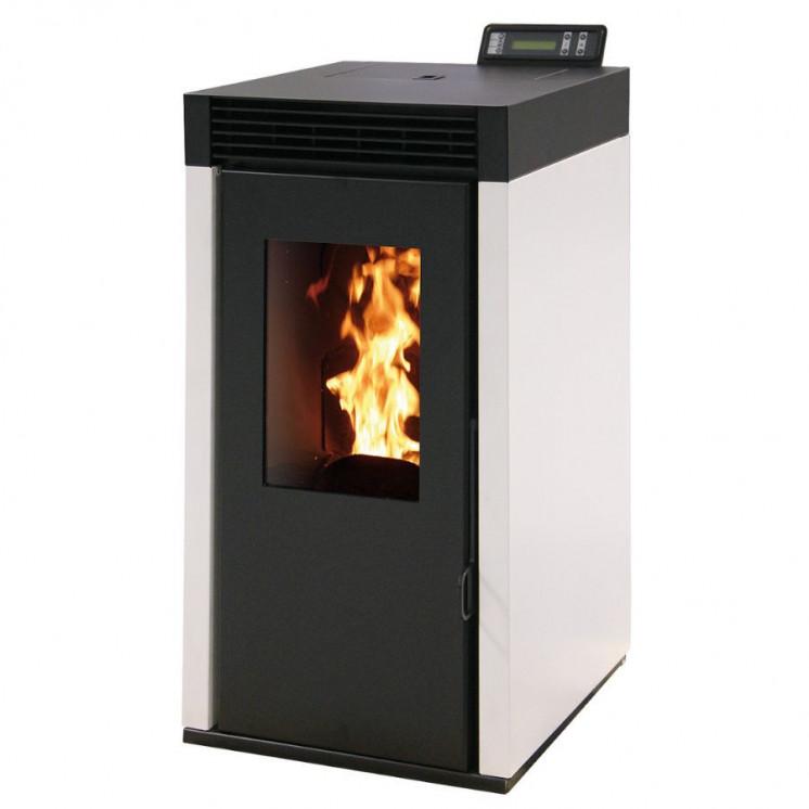 PACK : Poêle à granules étanche + Kit ventouse - INTERSTOVES Marina 8 kW