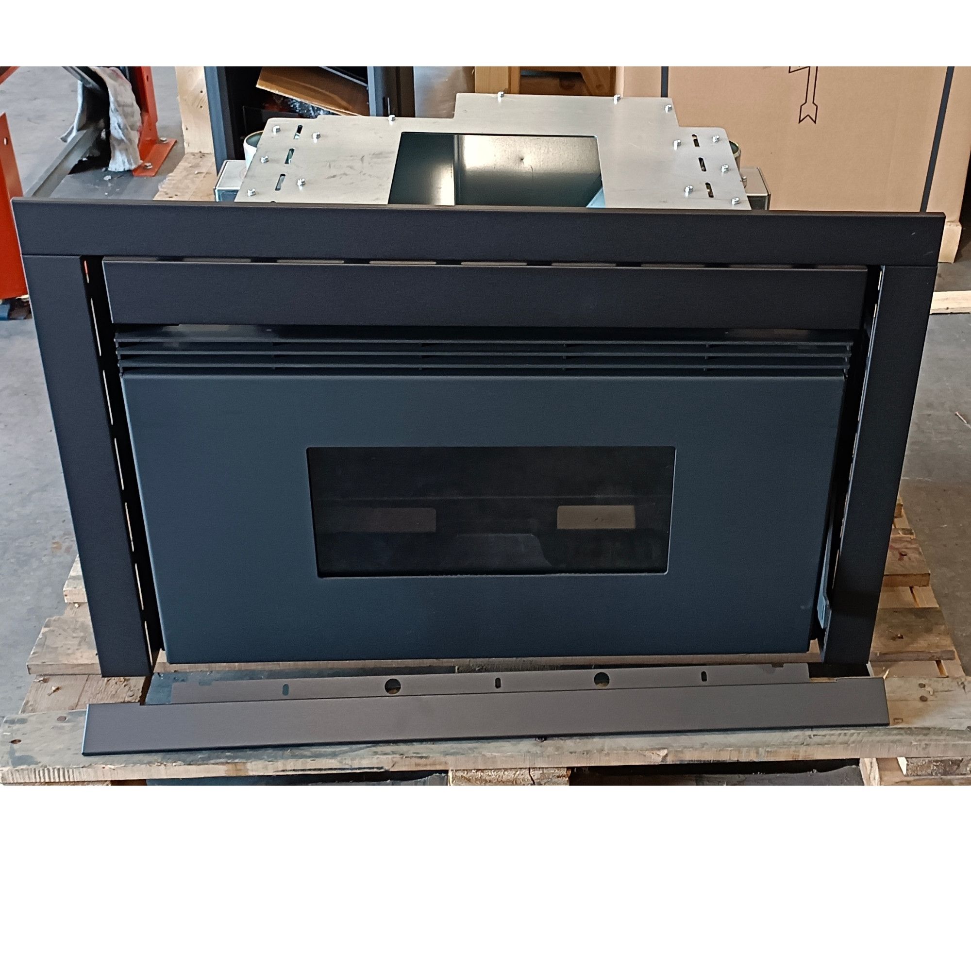 Insert à granules ventilé canalisable - PUNTO FUOCO Daniel 11.5 kW