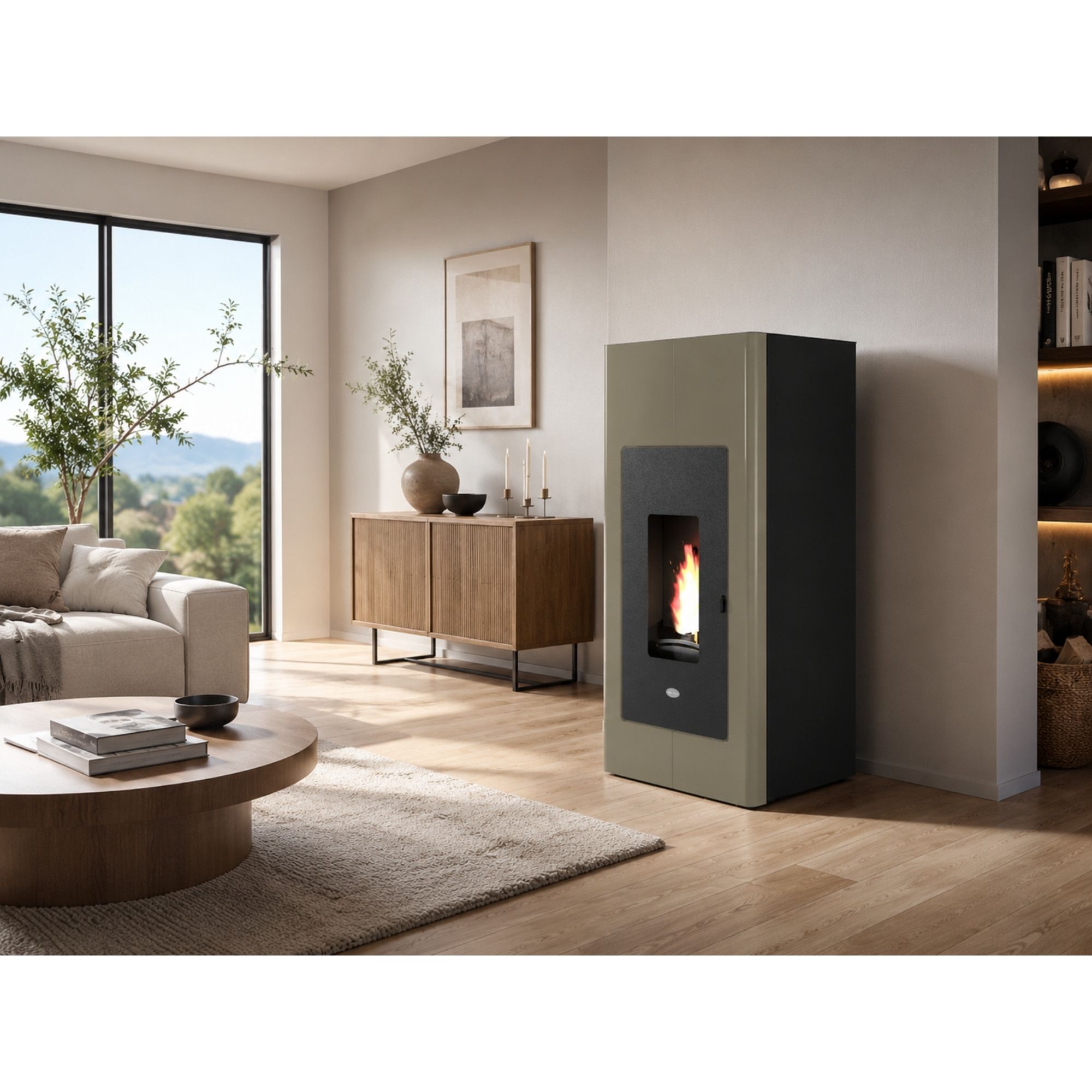 Poêle à granulés hydro - PUNTO FUOCO Ilaria 16.3 kW