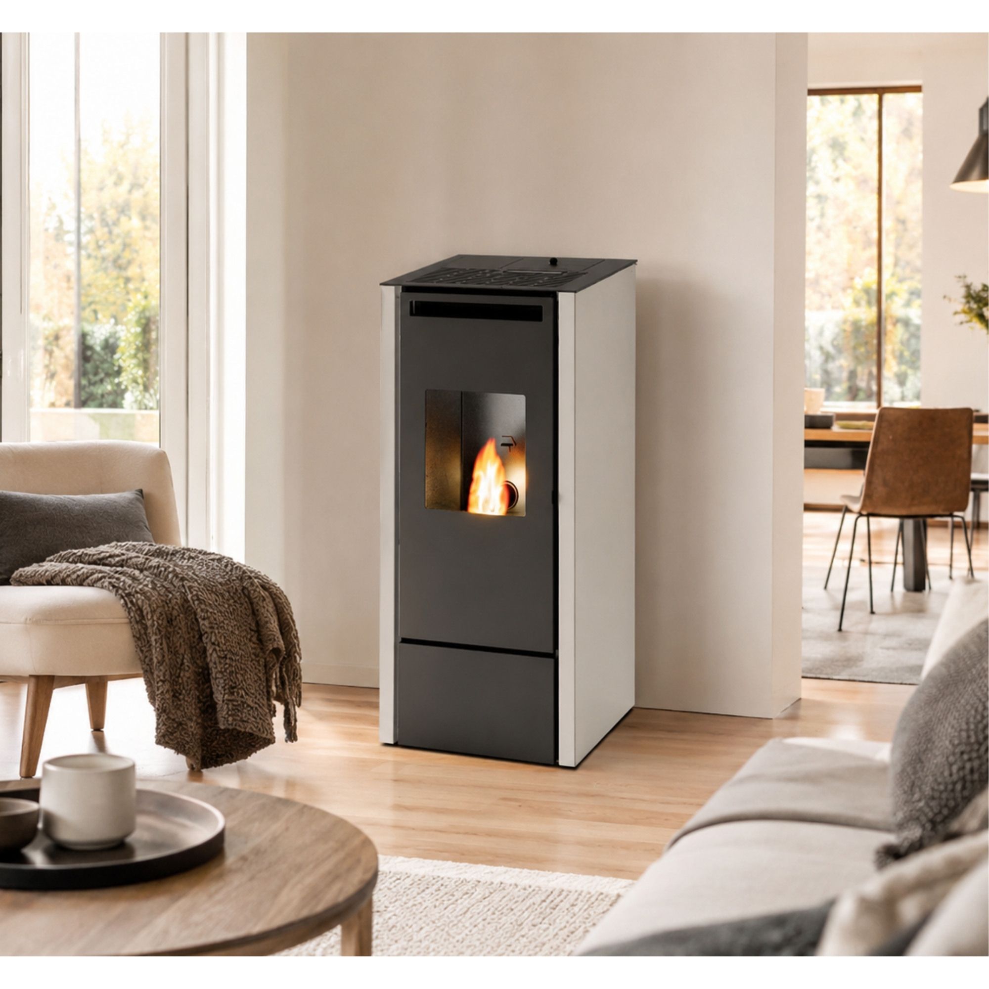 Poêle à granulés - PUNTO FUOCO Cinzia 9.9 kW