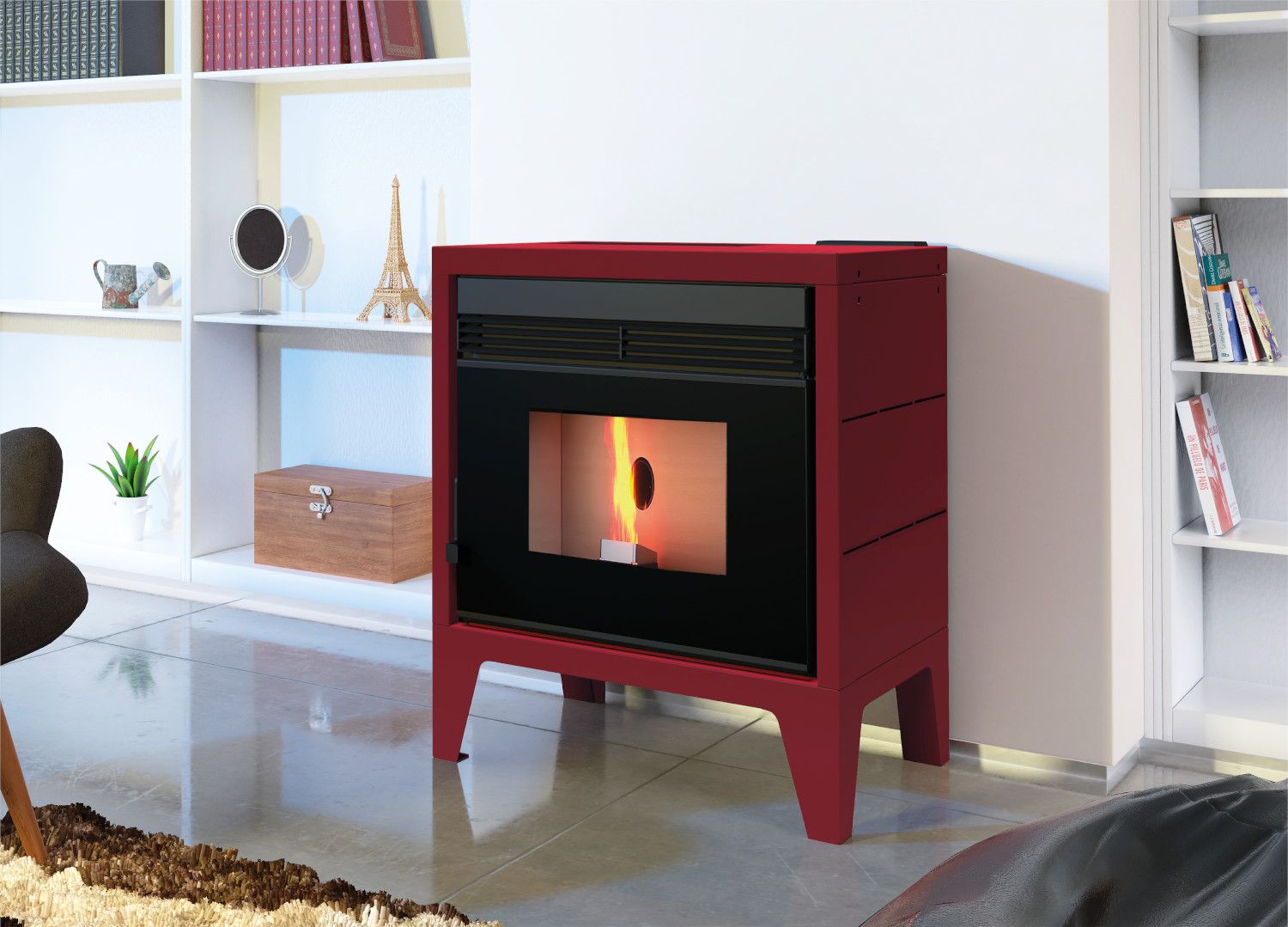 Poêle à granulés - FM CALEFACCION BP-170-K 9.9 kW