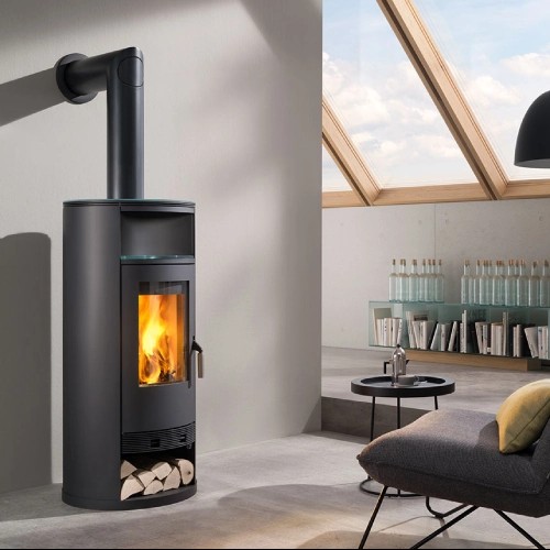 Poêle à bois Wodtke Momo water+ 8 kW Hydro