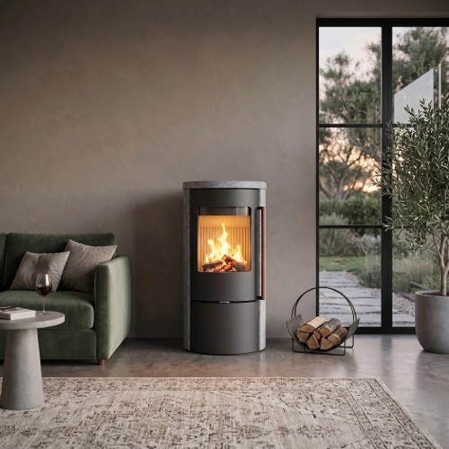 Poêle à bois Novaline Carino ST 5,5 kW