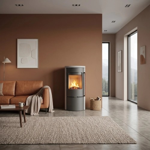 Poêle à bois Novaline CARINO SK 5,5 kW