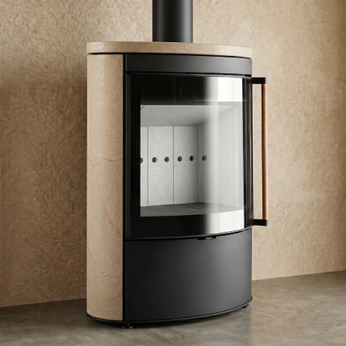 Poêle à bois Novaline Nero 8 kW