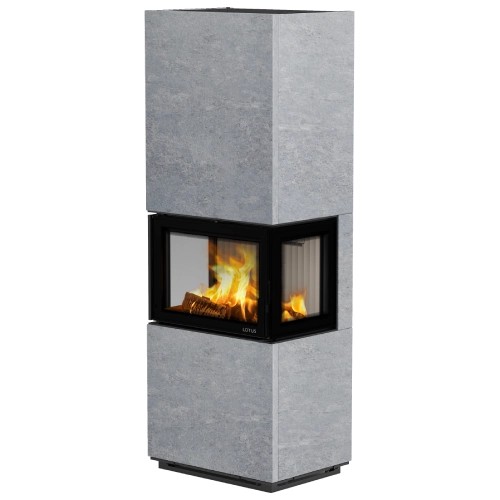 Poêle à bois Lotus Visto 3 | 5,4 kW accumulateur de chaleur