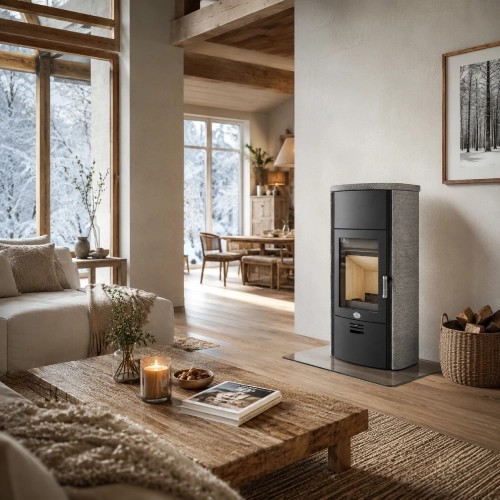 Poêle à bois Max Blank Toulouse S 6.5 kW