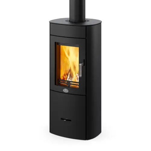 Insert bois Max Blank Turin S acier 5 kW