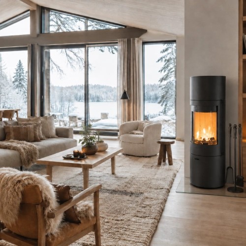 Poêle à bois Lotus Orbis 2 ecoLine 5 kW