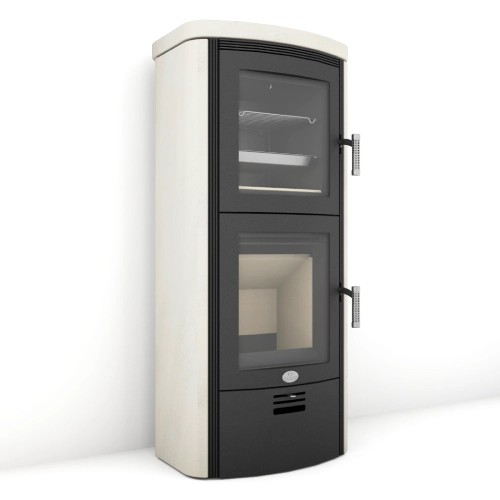 Poêle à bois Max Blank Toulouse BF 6,5 kW Compartiment de cuisson