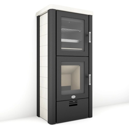 Poêle à bois Max Blank Bamberg BF 6,5 kW Compartiment de cuisson