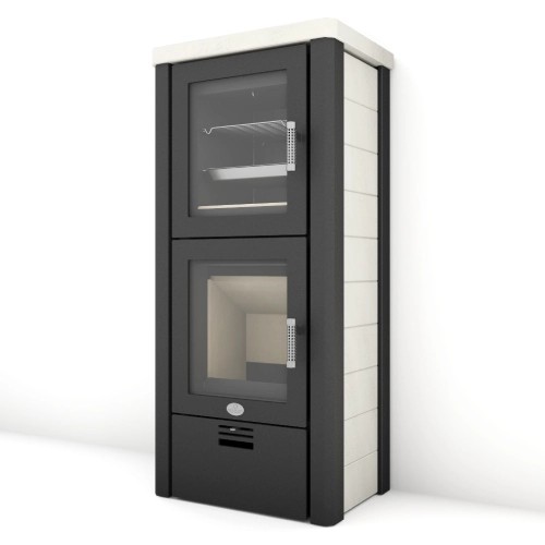 Poêle à bois Max Blank Bamberg BF 6,5 kW Compartiment de cuisson