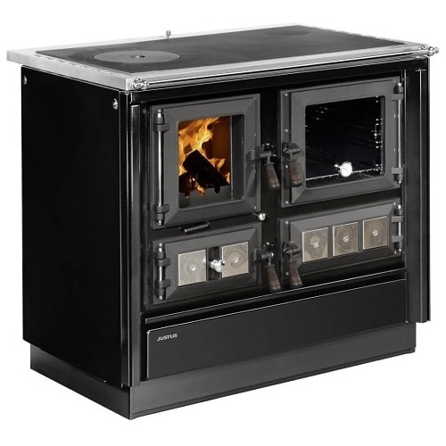 Cuisinière à bois Justus Rustico-90 2.0 | 7 kW