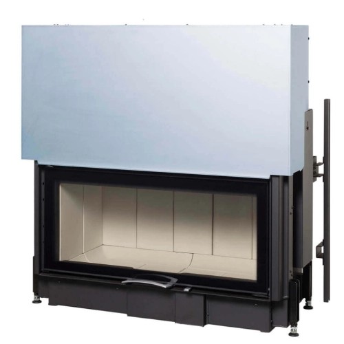 Insert bois Austroflamm 97S 2.0 | 11/12 kW porte coulissante