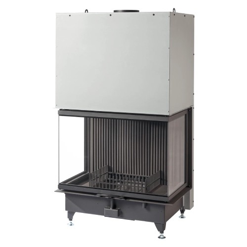 Insert bois Austroflamm Vuur Drie 80 | 15 kW, porte coulissante