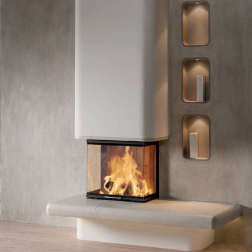 Insert bois Spartherm Arte 3RL-60h 10 kW porte coulissante