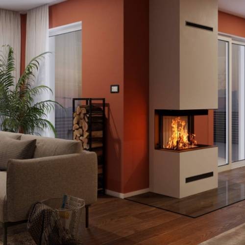Insert bois Spartherm Lean 3RL-70h 7,5 kW indépendant de l’air ambiant