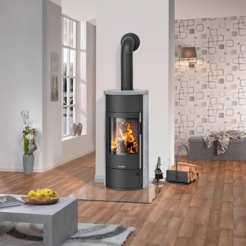 Poêle à bois Oranier Polar Neo Vantage W + | 6,5 kW accumulateur de chaleur