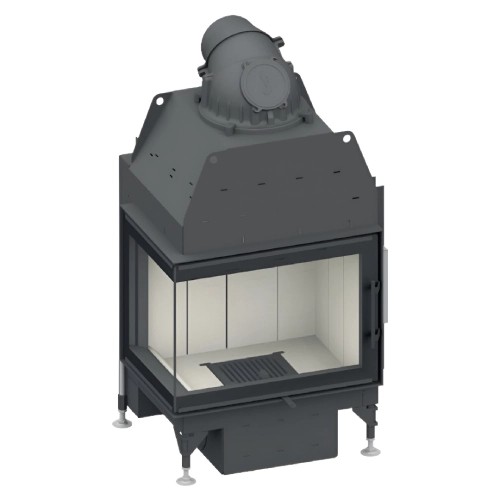 Insert bois SCHMID Ekko L 67(45) s evo 9 kW porte pivotante