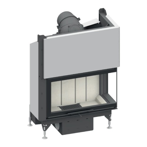 Insert bois SCHMID Ekko R 84(34) h evo porte coulissante 9 kW
