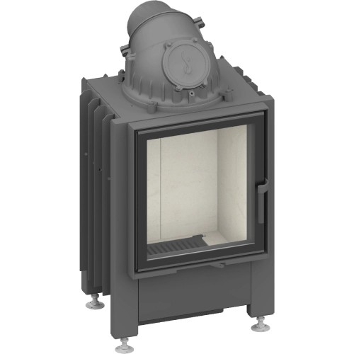 Insert bois SCHMID Lina GT 45 s 7 kW porte pivotante