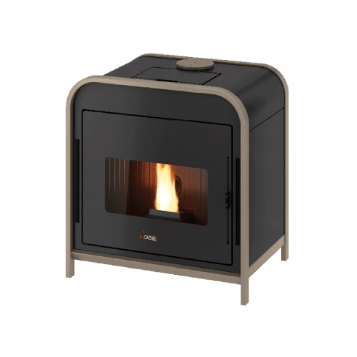 Poêle à granulés Cadel Frame 9 Up-Twin 9,3 kW