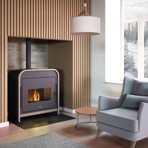 Poêle à granulés Cadel Frame 9 Up-Twin 9,3 kW