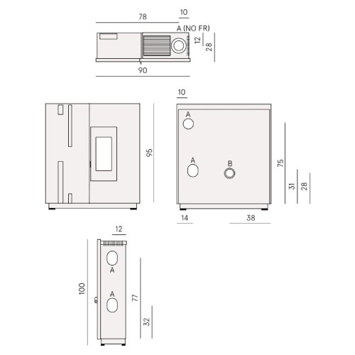 Poêle à granulés Cadel Baggy 7 | 6,9 kW