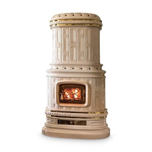 Poêle à bois Sergio Leoni Viennese L/A 14,6 kW accumulateur de chaleur