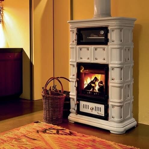 Poêle à bois Sergio Leoni Marlene Maxi L/F E 9,6 kW