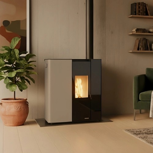 Poêle à granulés Palazzetti Ecofire Scarlet Lux TC US 9 kW