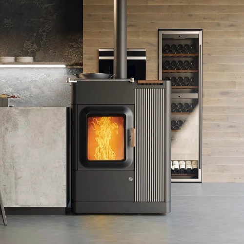Poêle à granulés Austroflamm Mo Duo Cook 9,4 kW