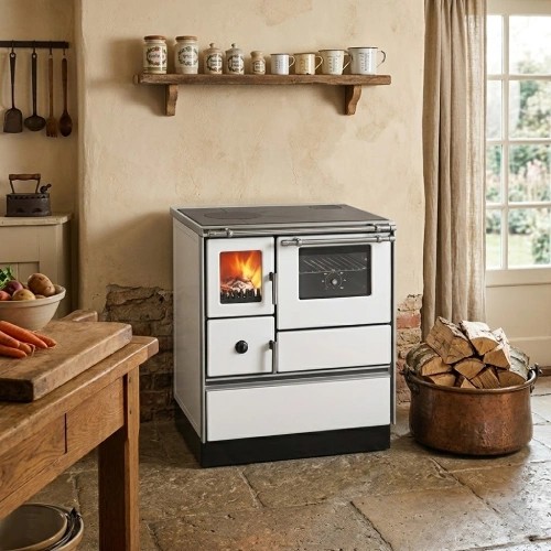 Cuisinière à bois Westminster poêle à combustible solide K 76 F 70 | 7,6 kW