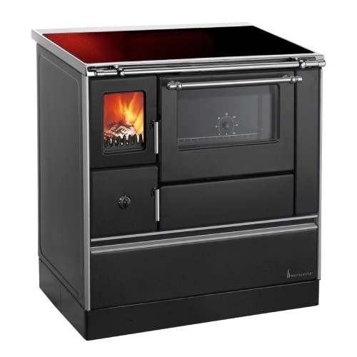Cuisinière à bois Westminster poêle à combustible solide K 76 F 90 | 7,6 kW