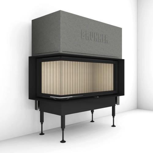 Insert bois Brunner BKH 5.0 d'angle 42-98-42 porte coulissante 11 kW