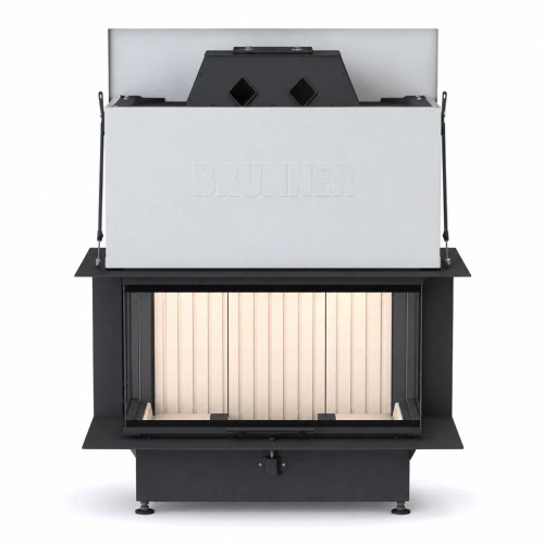 Insert bois Brunner BKH 5.0 Panorama 45-35-90-35 porte coulissante 11 kW