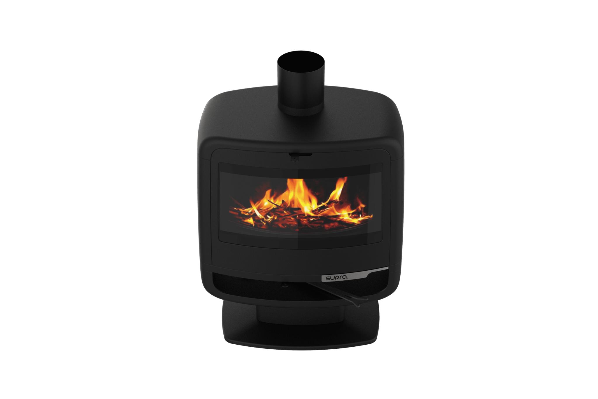 Poêle à bois en fonte - SUPRA Paul sur Pied 10 kW